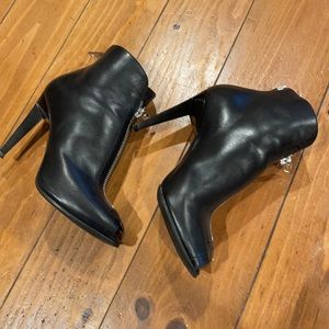 Sportmax leather open toe boot. Vestiare Collection. Great condition.